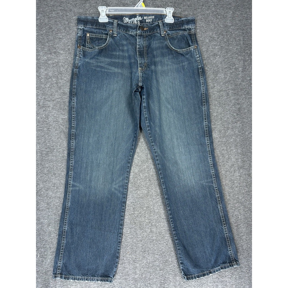 Wrangler Blue Bootcut Jeans